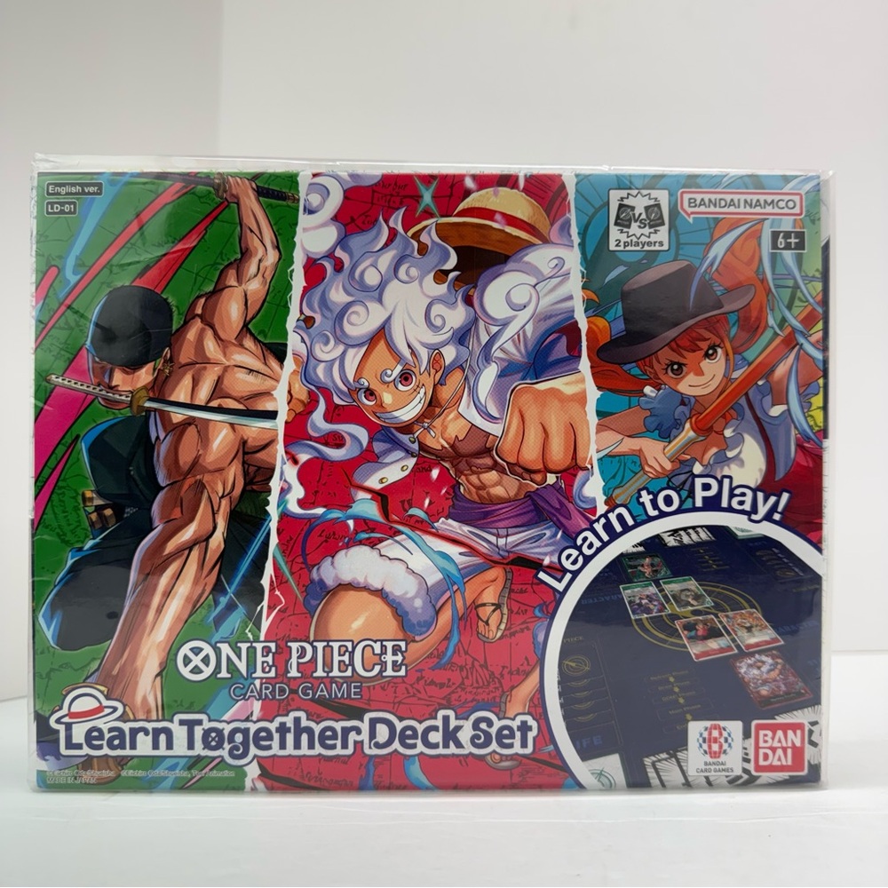 NEW Bandai Namco One Piece Learn Together Deck Set. English Vers. LD-01